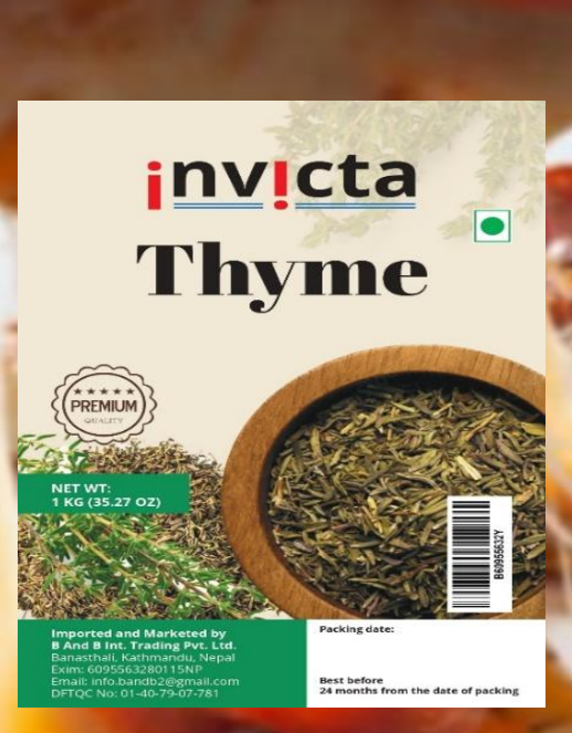 Invicta Thyme 1 Kg